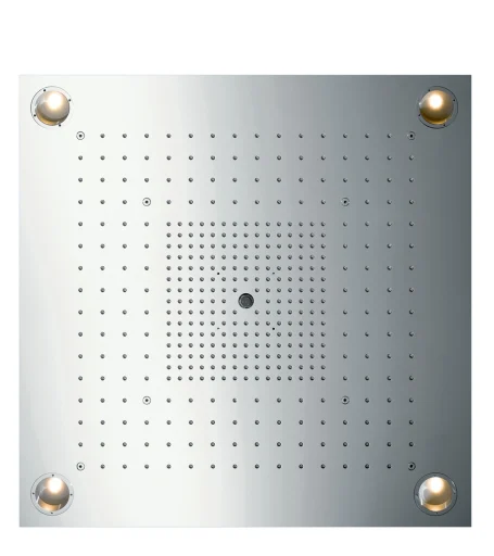 Hansgrohe ShowerCollection Showerheaven 72*72cm, med lys