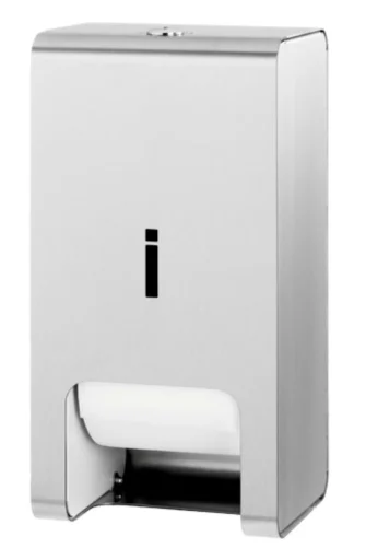 Intra Juvel toalettrullholder t/2 ruller, rustfrit stål