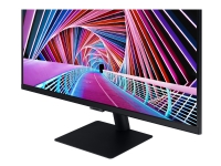 Samsung S27A706NWU - LED-skærm - 27 - 3840 x 2160 4K @ 60 Hz - IPS - 300 cd/m² - 1000:1 - HDR10 - 5 ms - HDMI, DisplayPort - sort