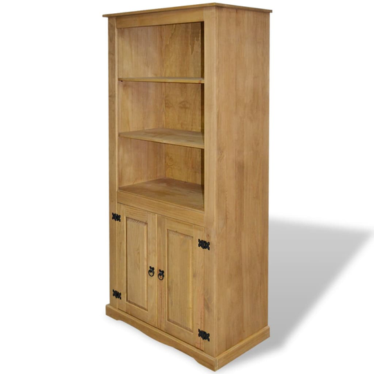 vidaXL skab Corona-serien 80x40x170 cm mexicansk fyrretræ