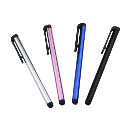 Stylus Touchpen i Metallisk Farve - 4-pack