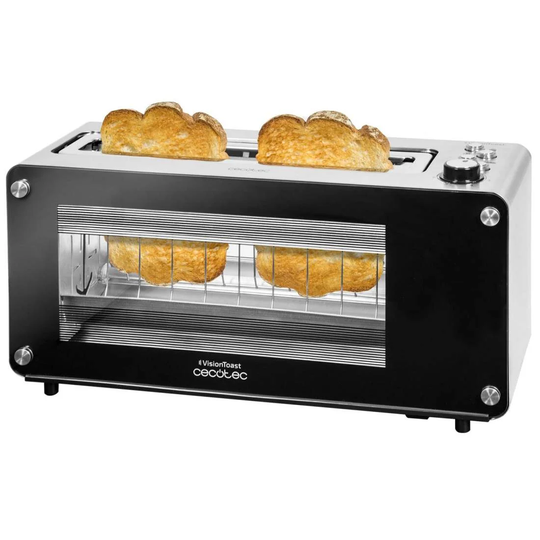 Brødrister med Glasvindue - 7 Ristningstilstande