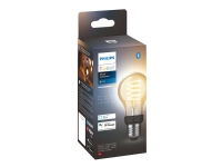 Philips Hue White ambiance - LED-filament-lyspære - form: A60 - klar finish - E27 - 7 W (tilsvarende 40 W) - klasse G - varmt til køligt hvidt lys - 2200-4500 K