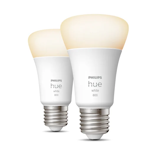 Philips Hue White 9W E27, 2-pakning - Bluetooth