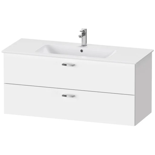 Duravit XBase servantskap m/ 2 skuffer, 120x47,5 cm, matt hvit