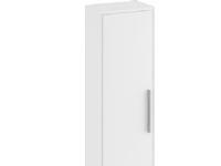 Ifö Sense halvhøjskab - hvid, H:110,5cm B:32cm D:21cm