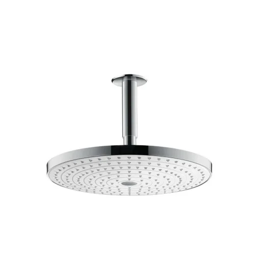 Hansgrohe Raindance Select S 2jet Hoveddusj Ø300 mm inkl. Tak montering 100 mm, Hvit/Krom