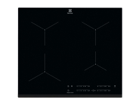 Electrolux EIT61443B - Induktions kogeplade - 4 plader - Niche - bredde: 56 cm - dybde: 49 cm - sort - med kantet front