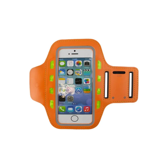 LED-sportsarmbånd til smartphone - Orange