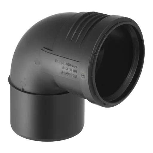 160 mm x 87,5 ° Bøye Silent PP Geberit