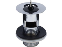 Viega bundventil med overløb 1 14 x 60 mm x 70 mm messing forkromet