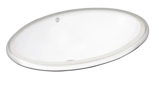 Gustavsberg Oval servant m/Overløp - 57x41 cm