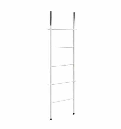 Frost Bukto Ladder Håndklestativ 58x151,5 cm, Hvit/Krom
