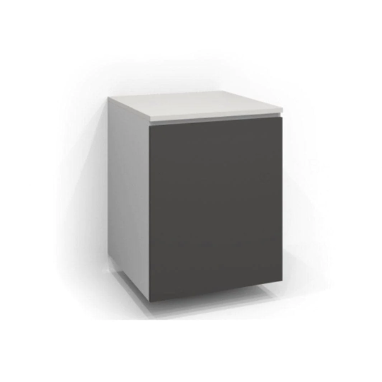 Svedbergs Dør til Veggskap+Benkeskap for Vaskerom Skifergrå / 60cm