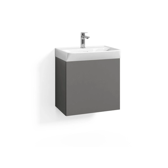 Svedbergs Skapa D35 Skuff Slim Servantskap 55cm / Skifergrå