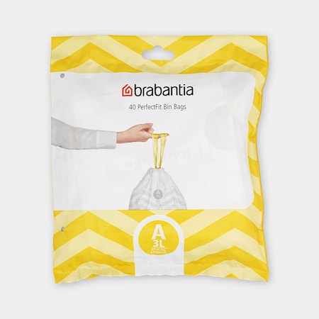 PerfectFit Affaldsposer A, 3 liter [40 stk. poser per pakke]