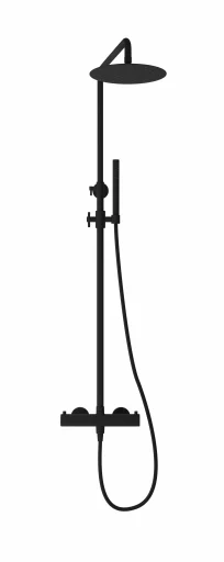 Primy Pleasure 2 dusjsystem, coal