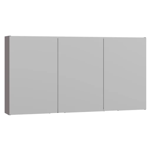 Dansani Mido+ Select speilskap med 3 luker/dører, 120x64 cm, grå