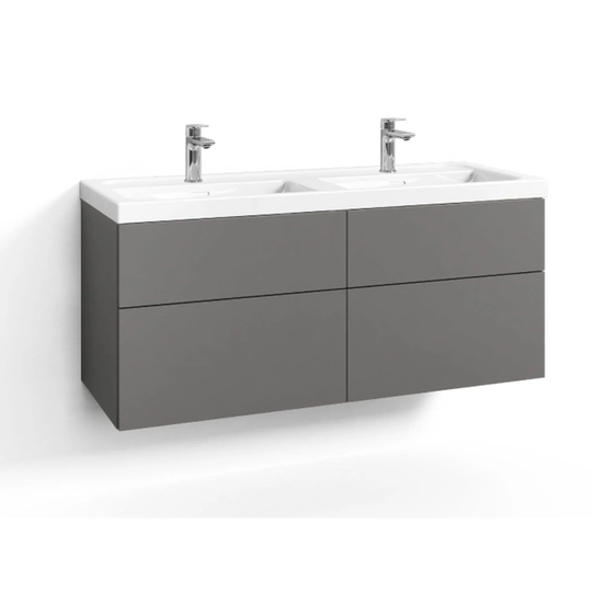 Svedbergs Forma Push Servantskap 120cm Dobbel / 45cm Skifergrå