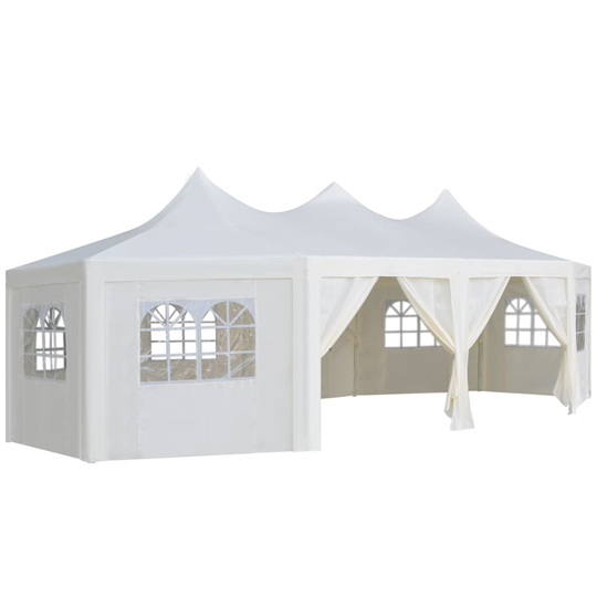 vidaXL pavillon 834 x 448 x 320 cm hvid