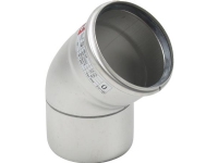 Ø 110 mm x 45° Bøjning rustfri AISI304/EN1.4301 Blücher