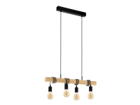 EGLO TOWNSHEND 1 LANGBORD 4L SORT/EG