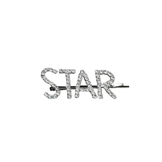Hårnål med tekst - Star