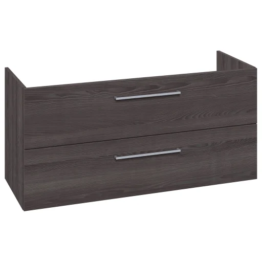 Dansani Mido+ servantskap med 2 skuffer till Lotto XL servant, bredde: 120 cm, pine grey