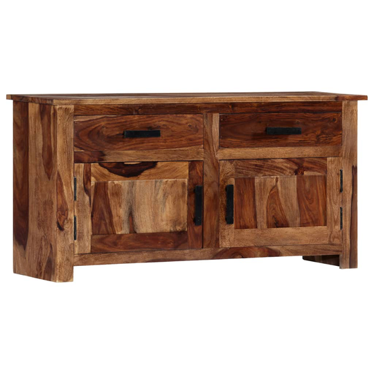 vidaXL skænk 100 x 30 x 50 cm massivt sheeshamtræ