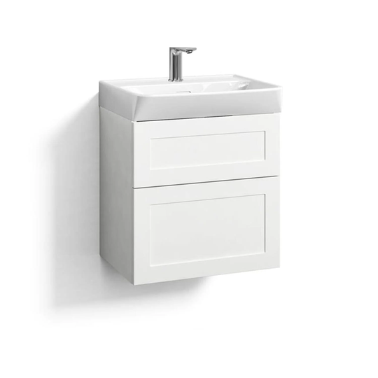 Svedbergs Forma Ramme Servantskap 50cm / 35cm Hvit Matt