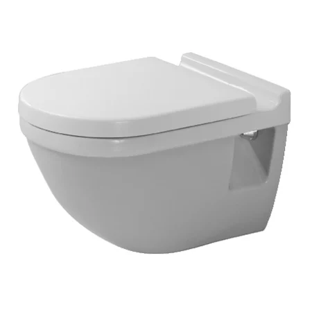 Duravit Starck 3 vegghengende toalett med HygieneGlaze, hvit