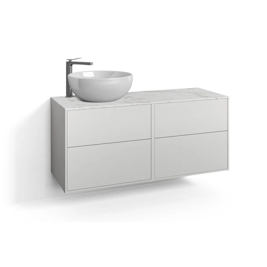 Svedbergs Aura Benkeplate Bad 120cm / Venstre