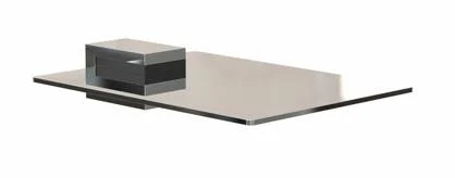 Frost Quadra Hylle 90x120 mm, Krom