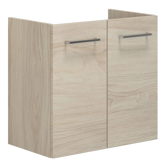 Dansani Mido+ Slim Servantskap 2 Dører B60-80x35cm Uten Servant Hvit alm / 60cm