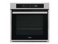 Whirlpool OAKZ9 7961 SP IX, Medium, Elektrisk ovn, 73 L, 73 L, Pyrolyse, Indbygget