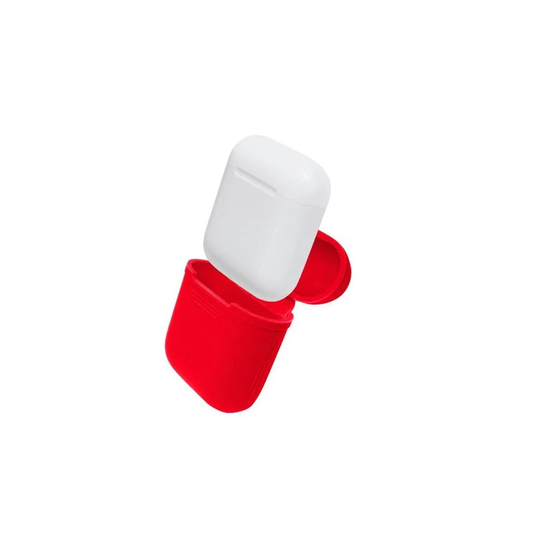 Airpods opbevaring af silikone - Rød
