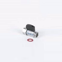 Høiax Mini Kuleventil m/ Løpemutter 1/2"