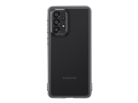 Samsung EF-QA336 - Bagsidecover til mobiltelefon - termoplastisk polyuretan (TPU) - klar sort - for Galaxy A33 5G