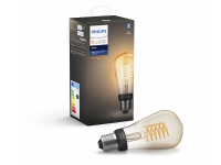 Philips Hue White Edison - LED-filament-lyspære - form: ST64 - E27 - 7 W (tilsvarende 40 W) - varmt hvidt lys - 2100 K