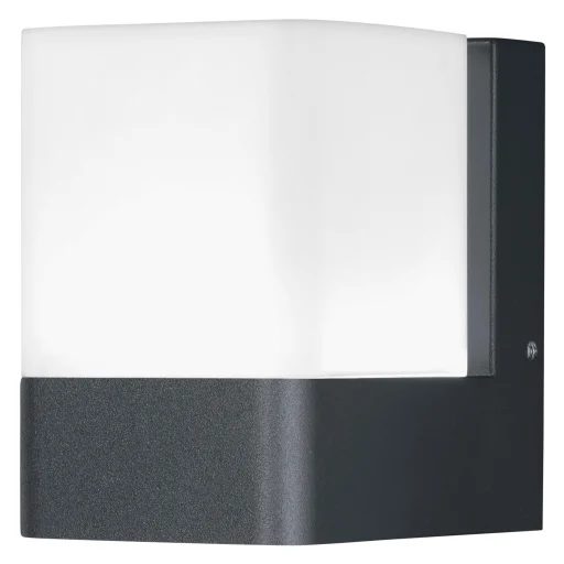 Ledvance Smart+ Outdoor Cube LED, utendørs vegglampe, 10W, RGBW, WiFi, grå