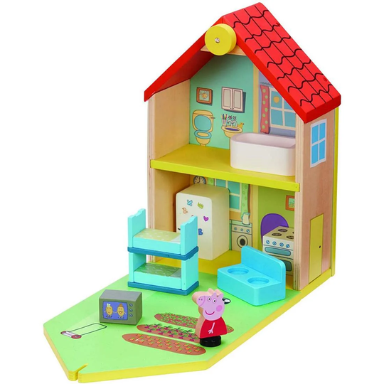 Peppa Pig - Legetøjshus i Træ