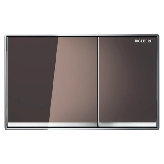Geberit Omega 60 Betjeningsplate Umbra Glass