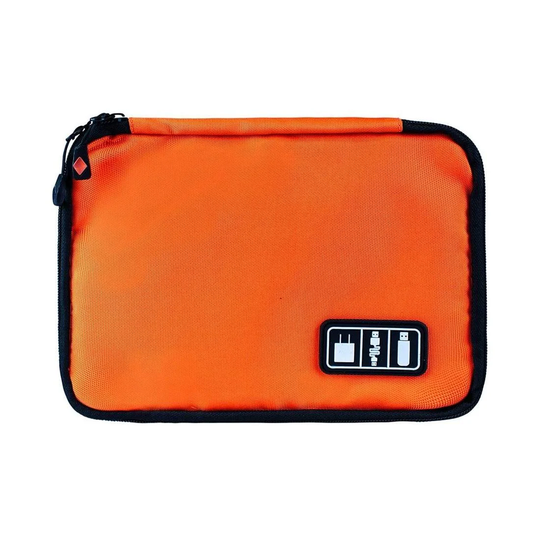 Taske, opbevaring af kabler, elektronik - Orange