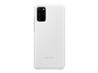 Samsung LED View Cover EF-NG985 - Flipomslag til mobiltelefon - hvid - for Galaxy S20+, S20+ 5G