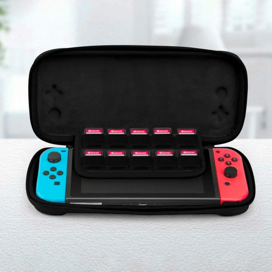 Stødsikker Nintendo Switch Case - Sort