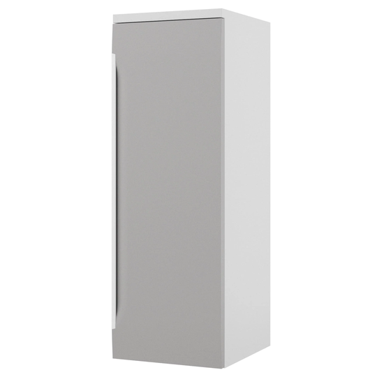 Linn Bad Mari Smal Sideskap (Kommode) Grå Matt / 30cm 1 dør