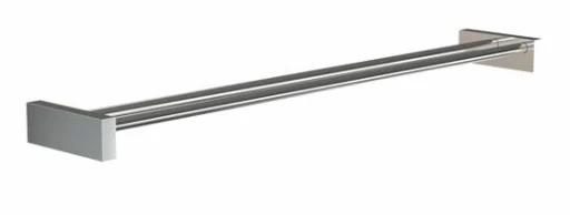 Frost Quadra Dobbel Håndklestang 600 mm, Krom