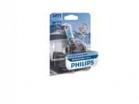 Philips Lyskildetype: H11, pakke med 1 stk. lyskilde til bilforlygter, 55 W, 12 V, H11, Halogen, 4000 K, 1 stk