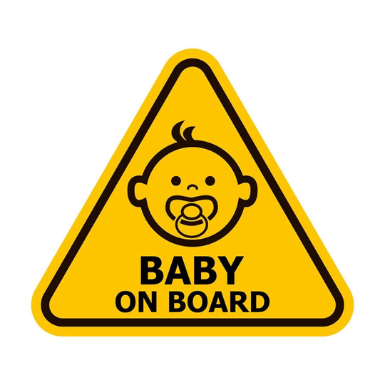 Baby om bord klistermærke