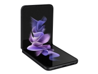 Samsung Galaxy Z Flip3 5G - 5G smartphone - dual-SIM - RAM 8 GB / Intern hukommelse 128 GB - OLED-skærm - 6.7 - 2640 x 1080 pixels (120 Hz) - 2x bagkameraer 12 MP, 12 MP - front camera 10 MP - fantom sort